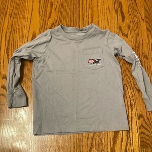 Vineyard Vines boys Halloween Vampire Whale Long Sleeve Shirt